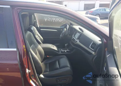 2018 Toyota Highlander Xle from USA, damaged, VIN 5TDJZRFH8JS845804